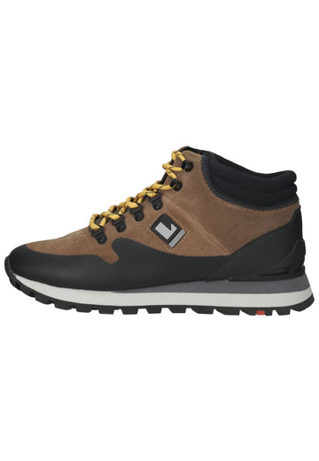 Sneaker LLOYD SELECTED Sneaker Leder/Textil Schwarz/Braun