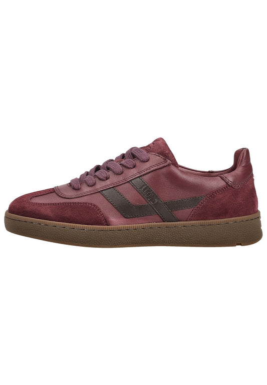 LLOYD SELECTED Sneaker Veloursleder Cherry