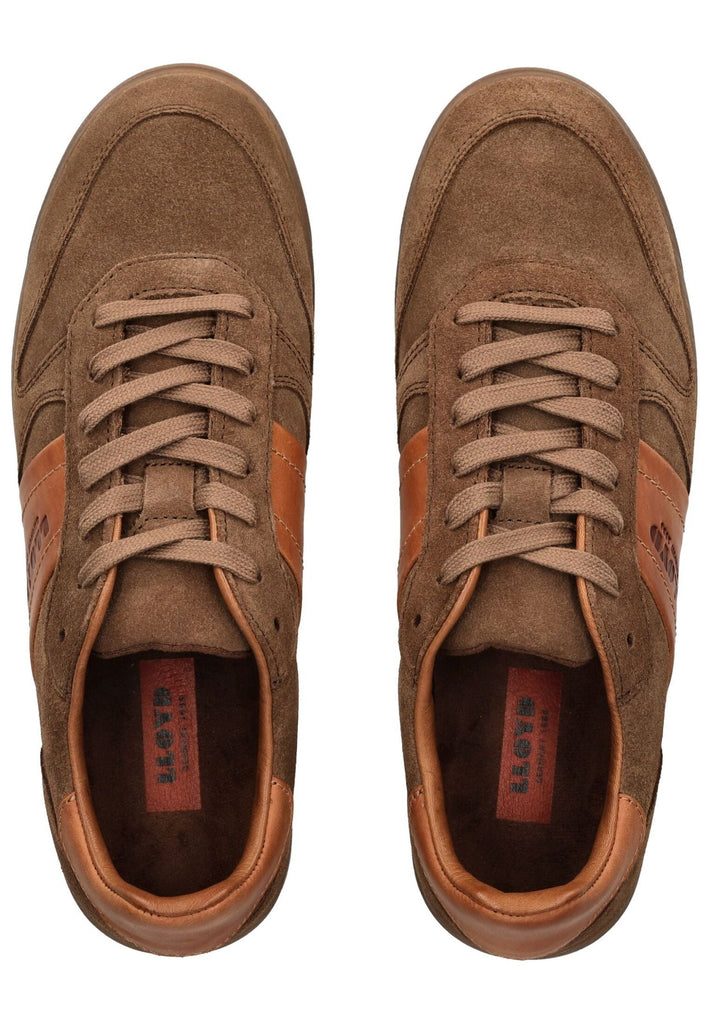 LLOYD SELECTED Sneaker Veloursleder Nuss