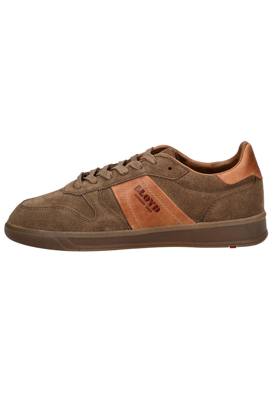LLOYD SELECTED Sneaker Veloursleder Nuss
