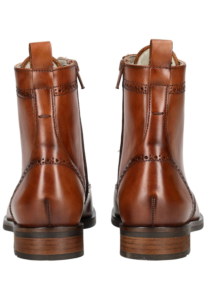 LLOYD SELECTED Stiefelette Glattleder Hazelnut
