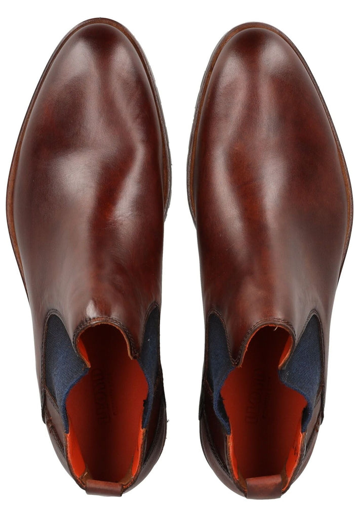 LLOYD SELECTED Stiefelette Leder/Textil Brandy