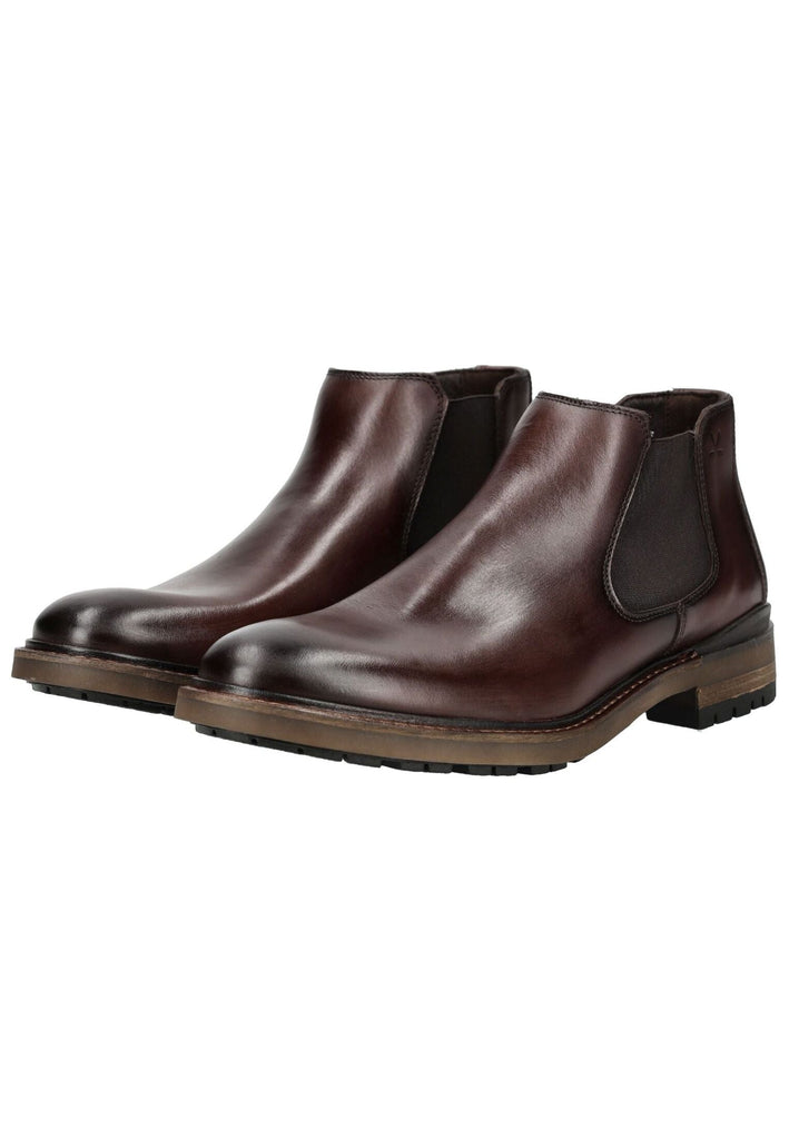 LLOYD SELECTED Stiefelette Leder/Textil Chocolate