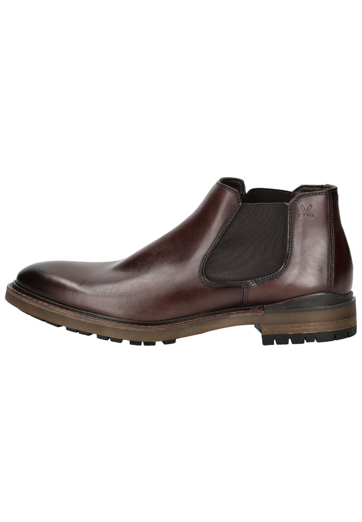 LLOYD SELECTED Stiefelette Leder/Textil Chocolate