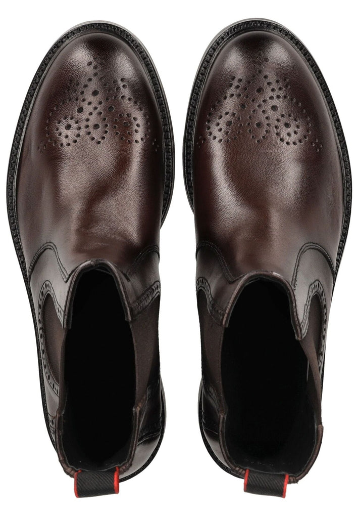 LLOYD SELECTED Stiefelette Leder/Textil Cigar