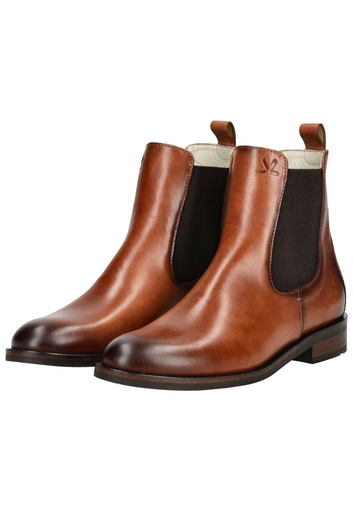 LLOYD SELECTED Stiefelette Leder/Textil Hazelnut
