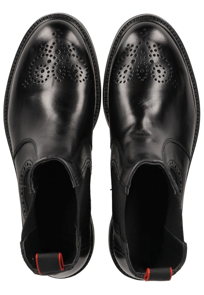 LLOYD SELECTED Stiefelette Leder/Textil Schwarz