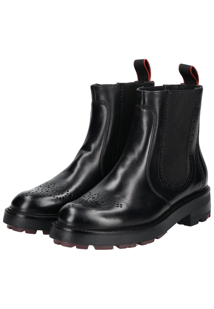 LLOYD SELECTED Stiefelette Leder/Textil Schwarz