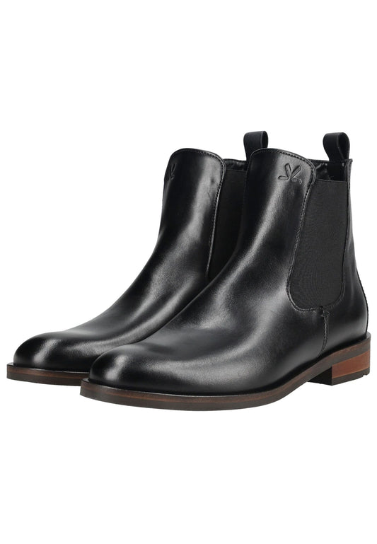 LLOYD SELECTED Stiefelette Leder/Textil Schwarz