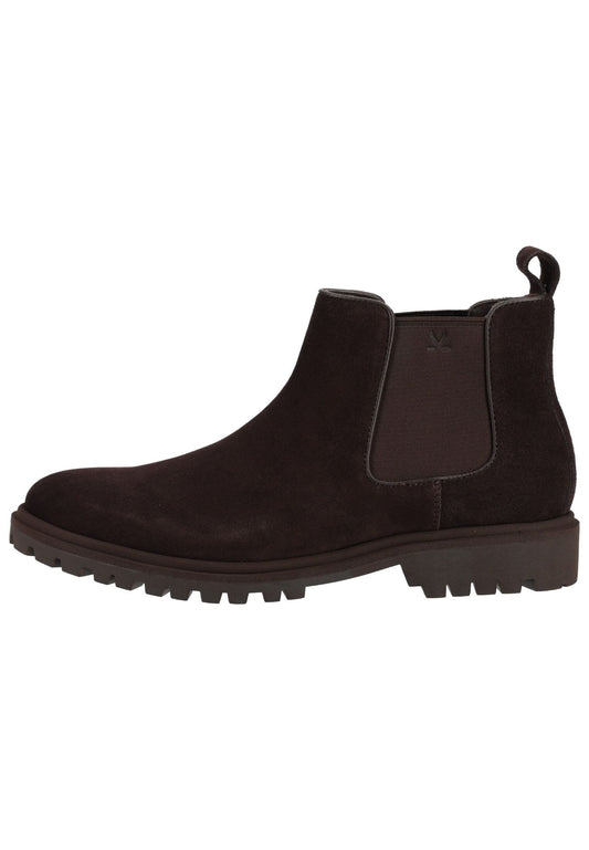 LLOYD SELECTED Stiefelette Veloursleder/Textil Dunkelbraun
