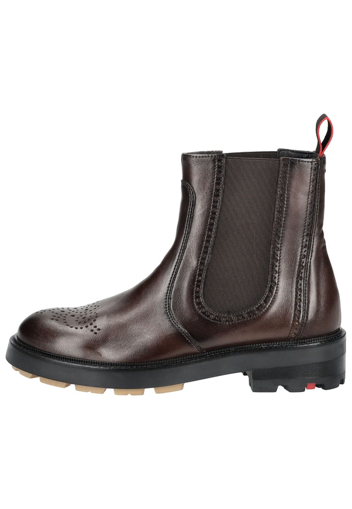 Stiefeletten LLOYD SELECTED Stiefelette Leder/Textil Cigar