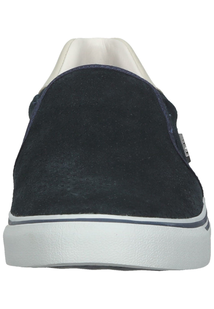 Lloyd Slipper Leder Navy/Weiß