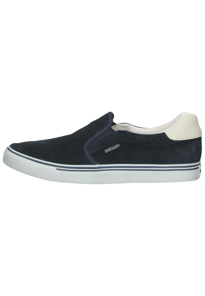 Lloyd Slipper Leder Navy/Weiß