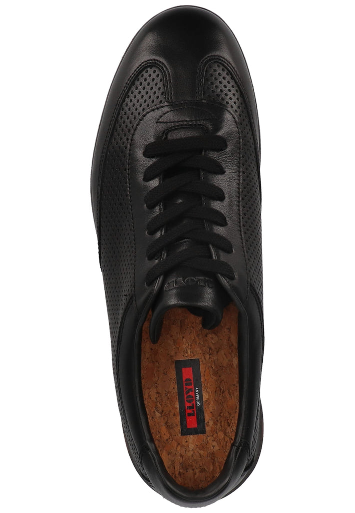 Lloyd Sneaker Glattleder Schwarz