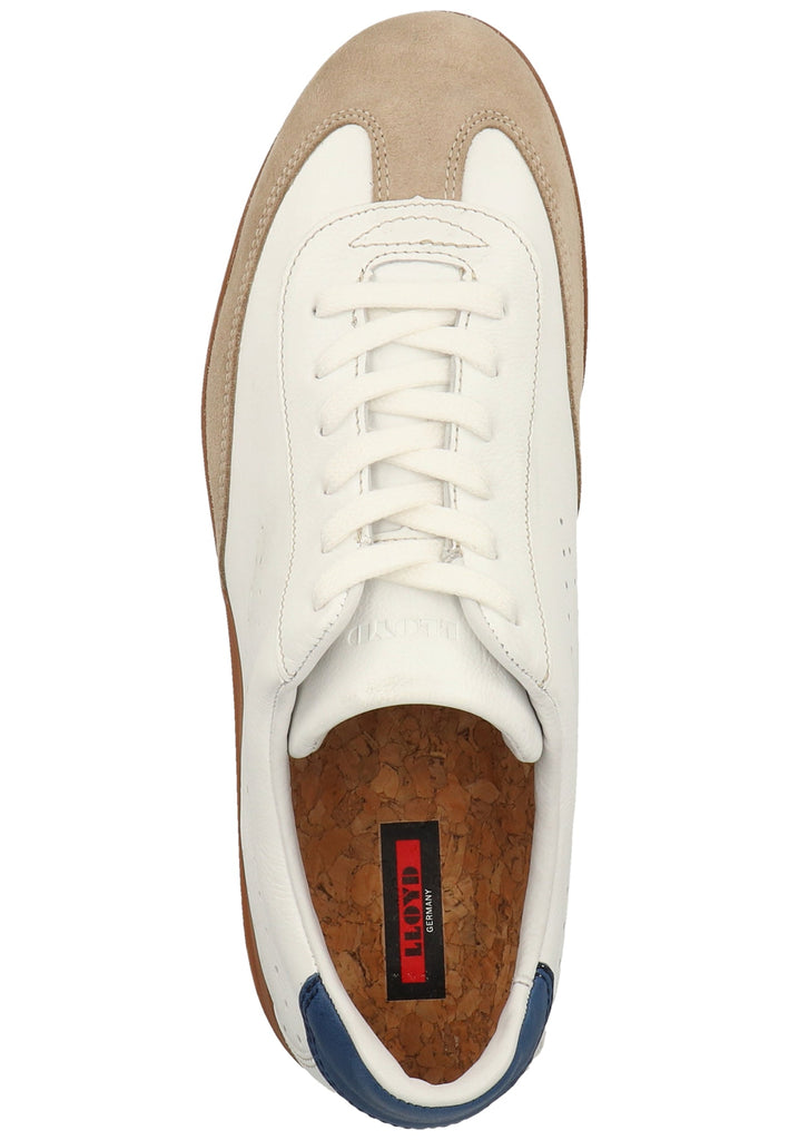 Lloyd Sneaker Leder Beige/Weiß