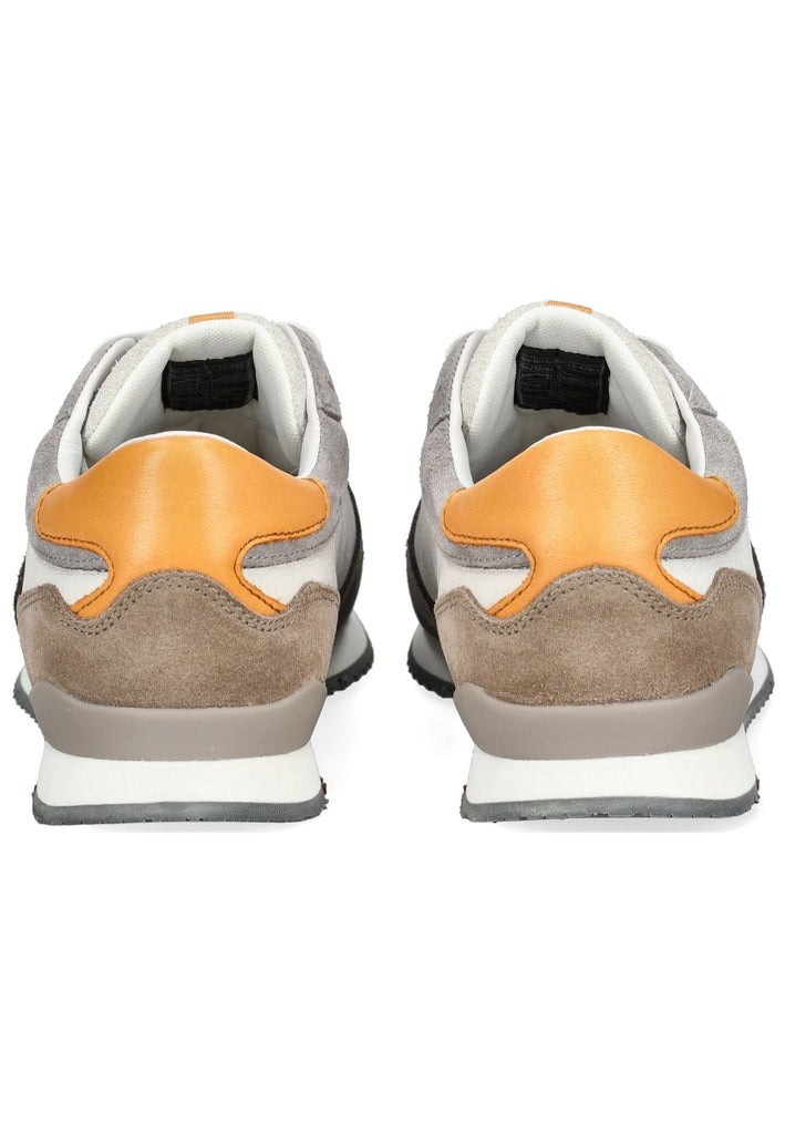 Lloyd Sneaker Leder Grau/Orange