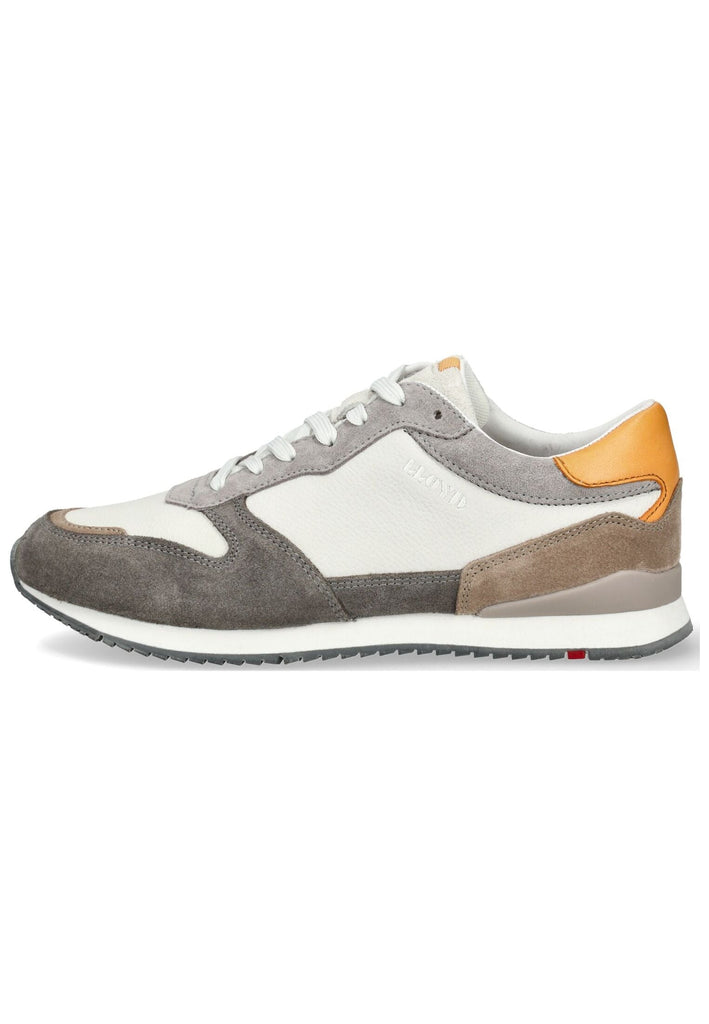 Lloyd Sneaker Leder Grau/Orange