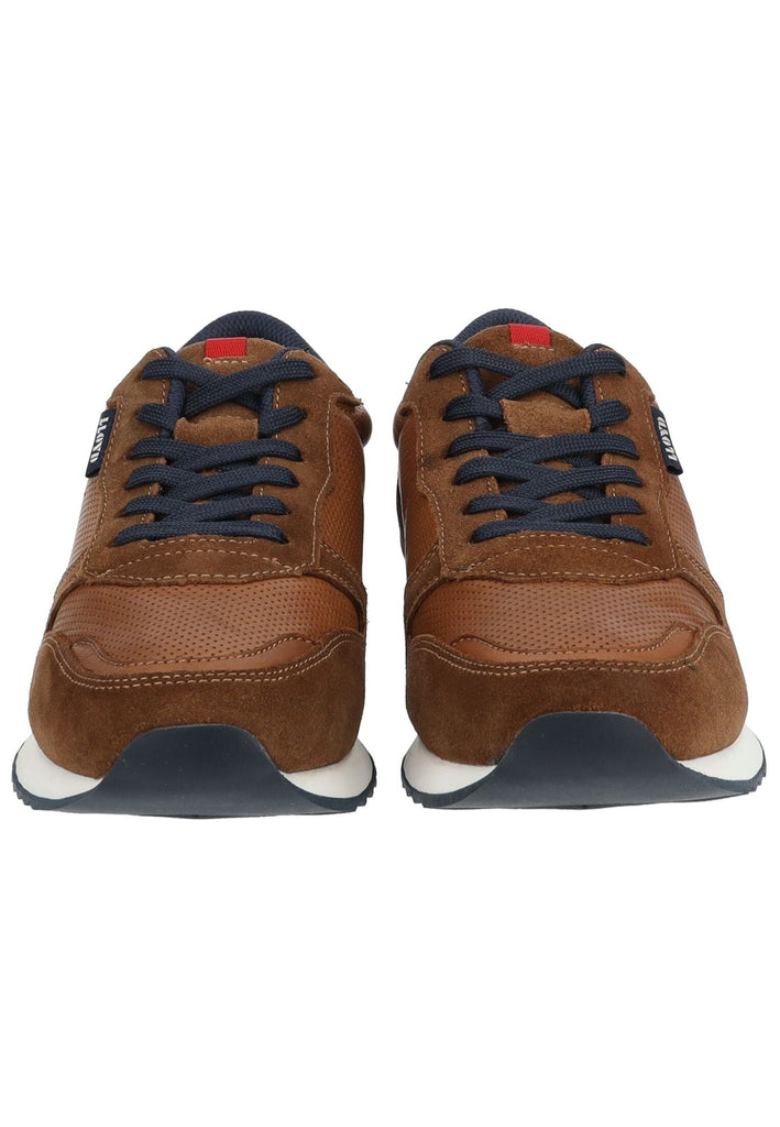 Lloyd Sneaker Leder/Mesh Braun/Blau