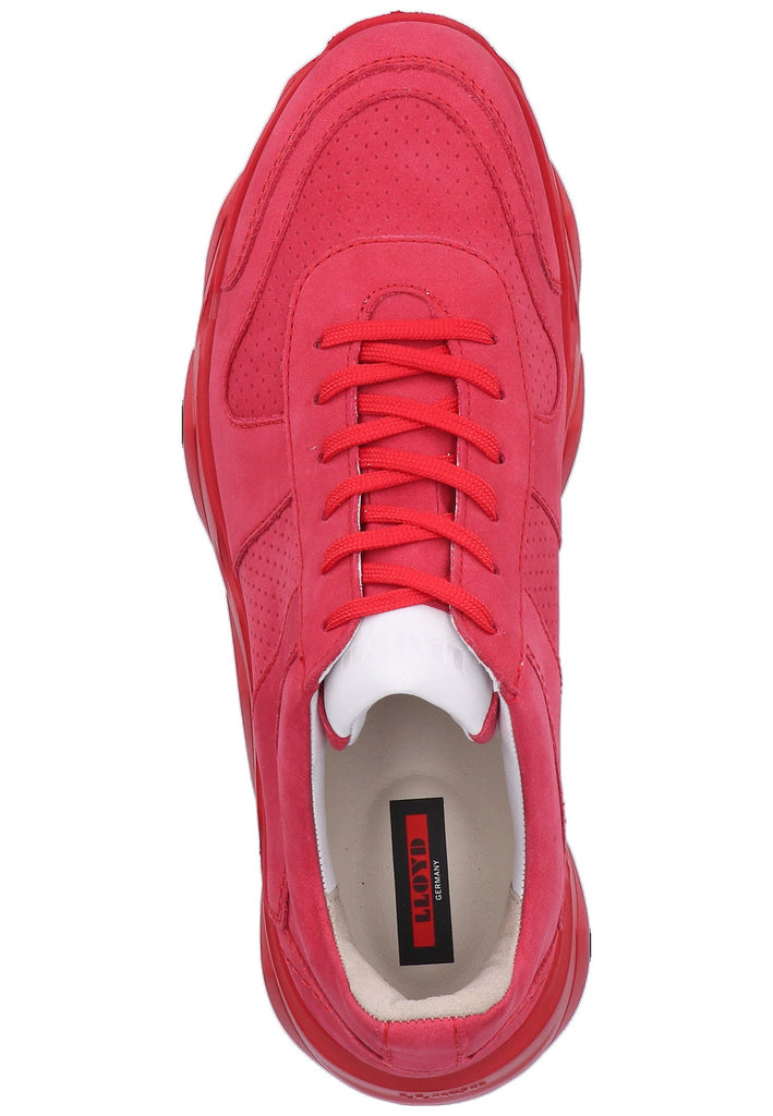 Lloyd Sneaker Leder Rot