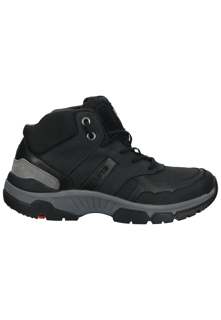 Lloyd Sneaker Leder/Textil Schwarz Warmfutter