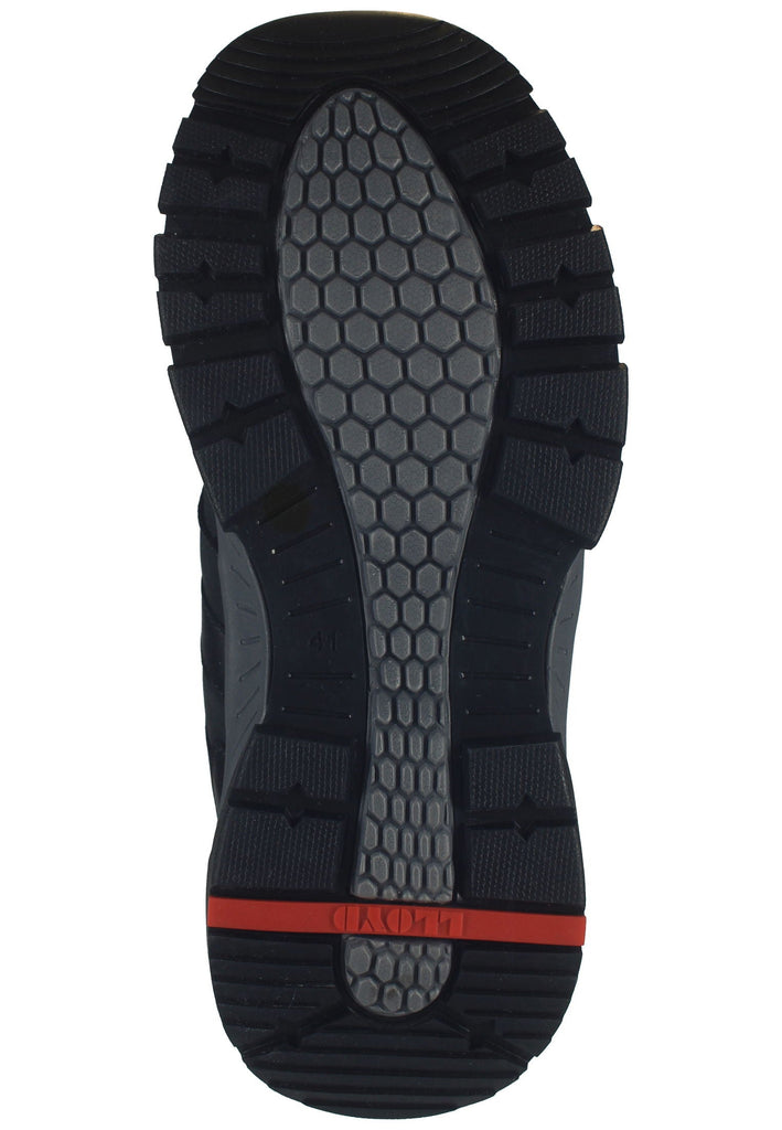 Lloyd Sneaker Leder/Textil Schwarz Warmfutter