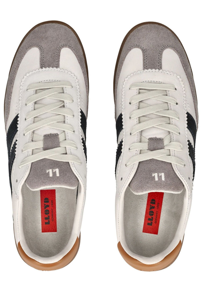 Lloyd Sneaker Leder Weiß/Blau