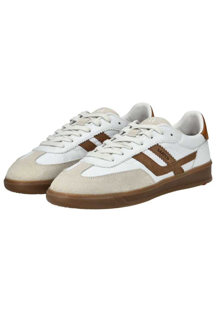 Lloyd Sneaker Leder Weiß/Braun