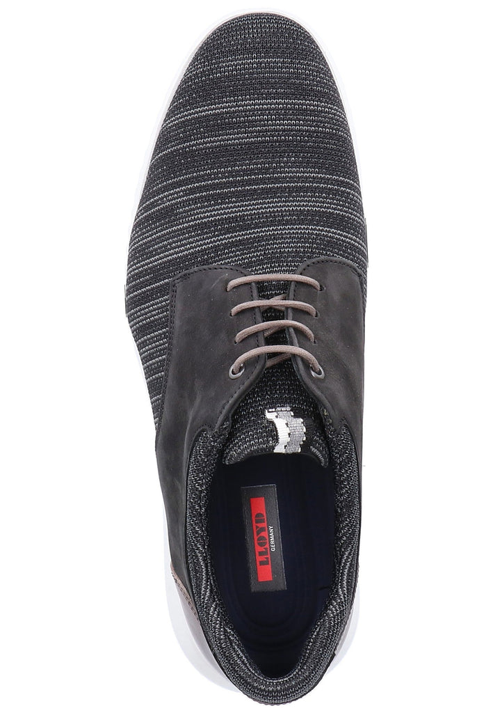 Lloyd Sneaker Nubukleder/Textil Anthrazit