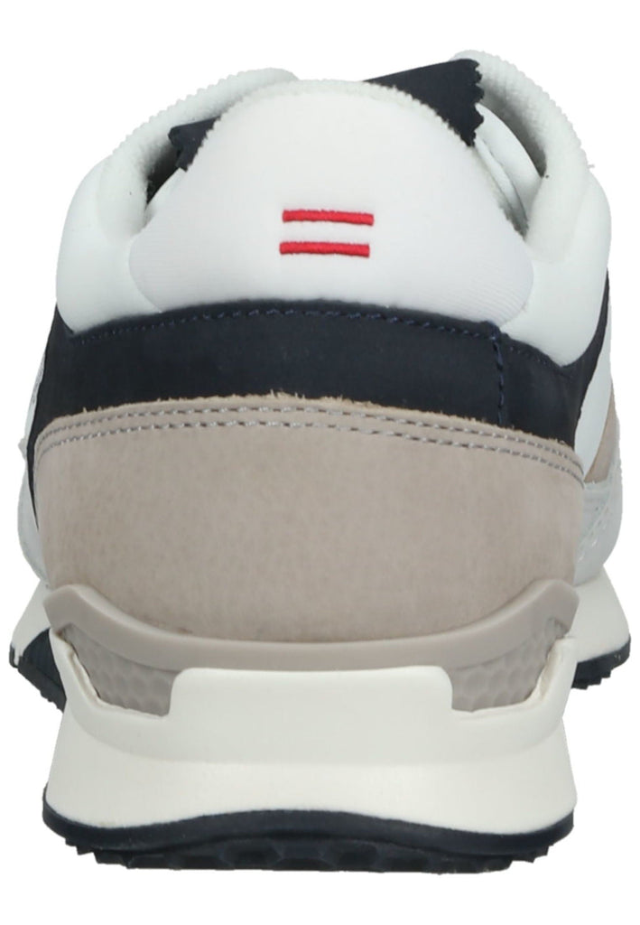 Lloyd Sneaker Nubukleder/Textil Weiß/Blau