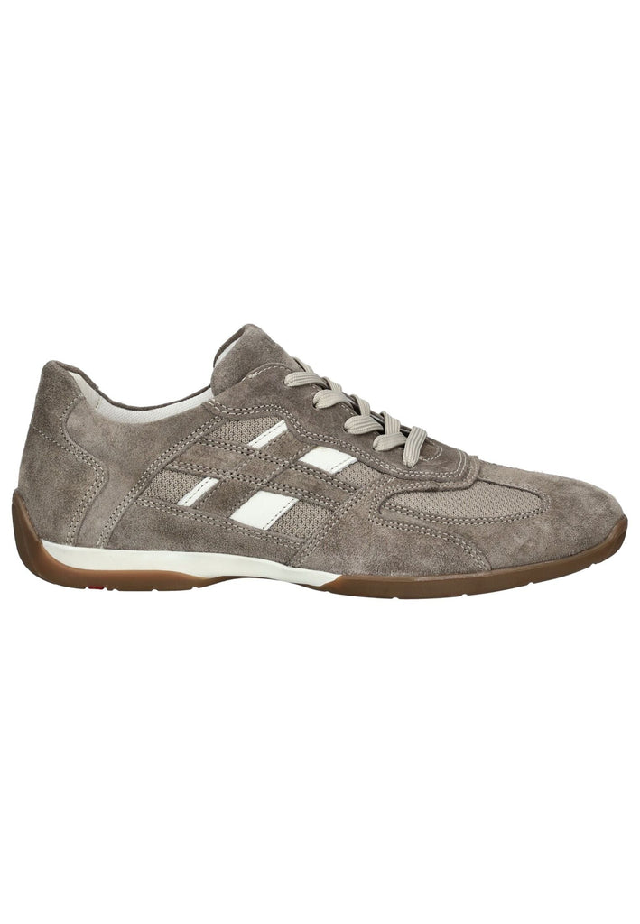 Lloyd Sneaker Veloursleder Beige/Weiß