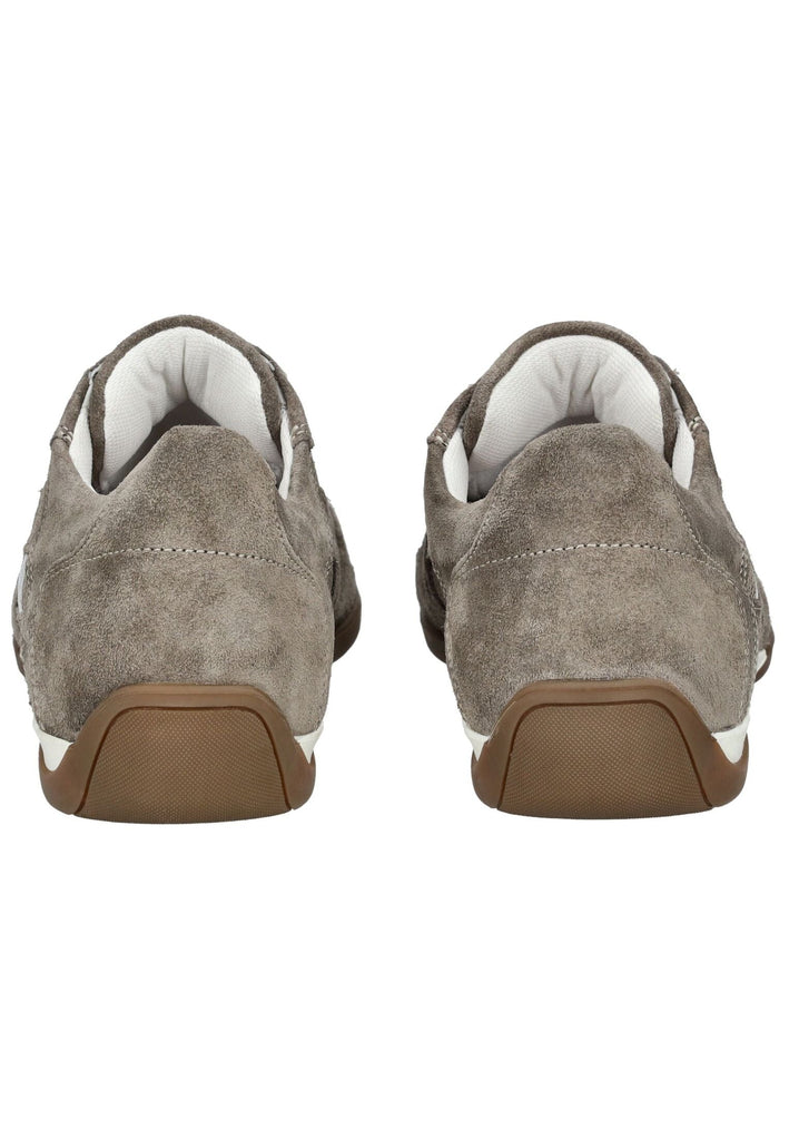 Lloyd Sneaker Veloursleder Beige/Weiß