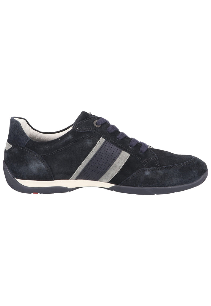 Lloyd Sneaker Veloursleder Blau/Silber