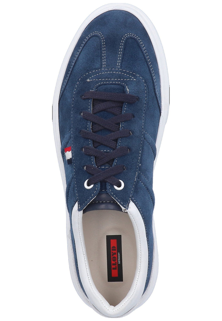 Lloyd Sneaker Veloursleder Blau/Weiß
