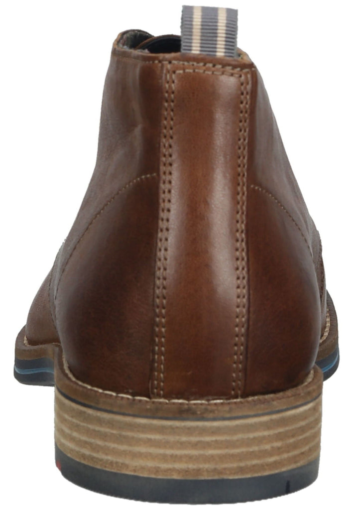 Lloyd Stiefelette Glattleder Cognac