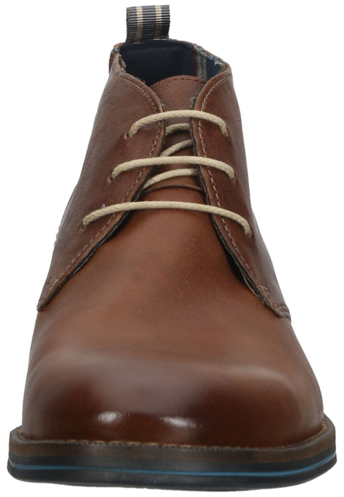 Lloyd Stiefelette Glattleder Cognac