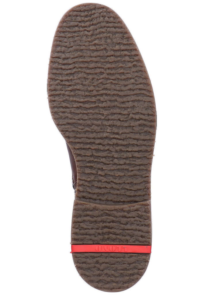 Lloyd Stiefelette Glattleder Mittelbraun Warmfutter