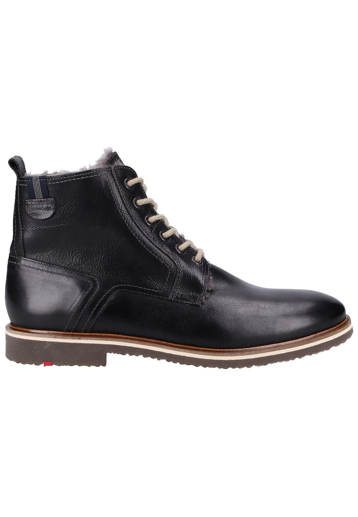 Lloyd Stiefelette Glattleder Schwarz Warmfutter
