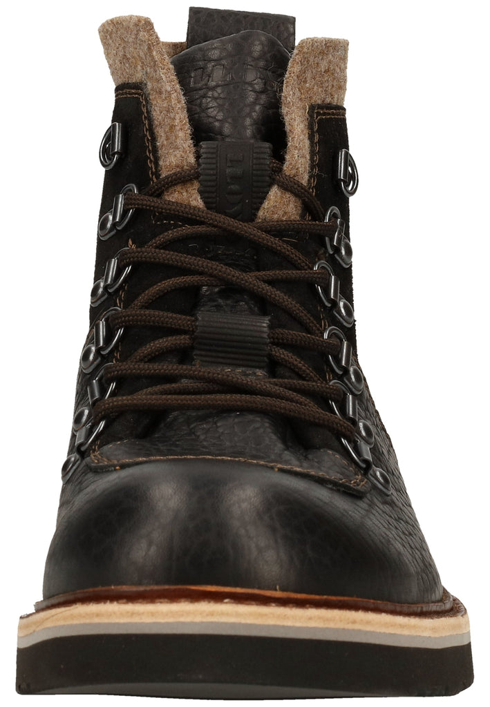 Lloyd Stiefelette Leder Schwarz/Braun