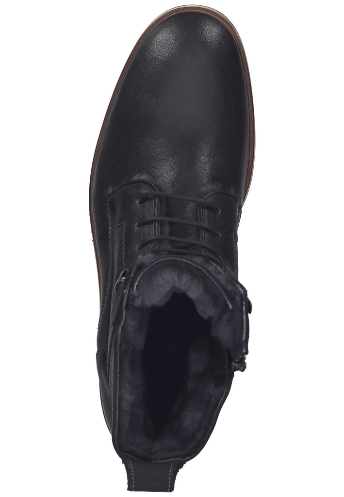 Lloyd Stiefelette Leder Schwarz Warmfutter