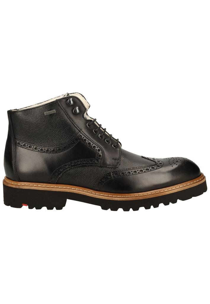 Lloyd Stiefelette Leder Schwarz Warmfutter