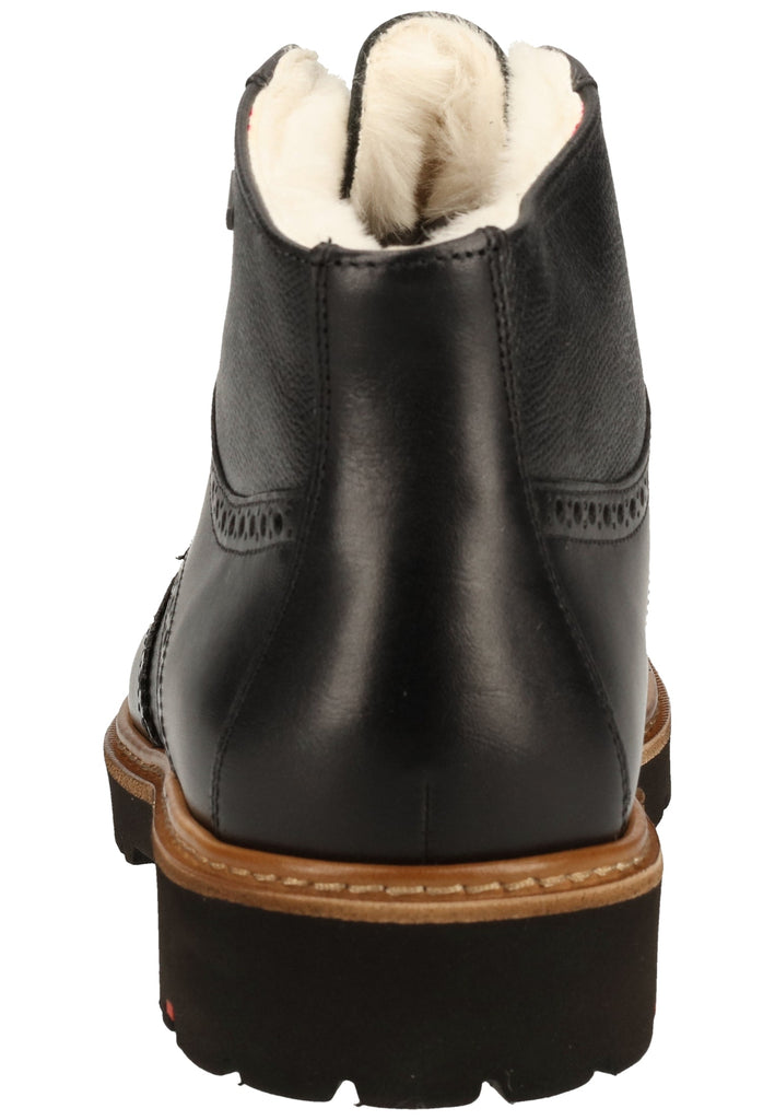 Lloyd Stiefelette Leder Schwarz Warmfutter