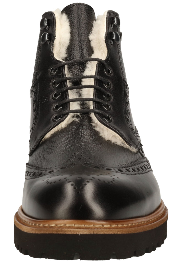 Lloyd Stiefelette Leder Schwarz Warmfutter