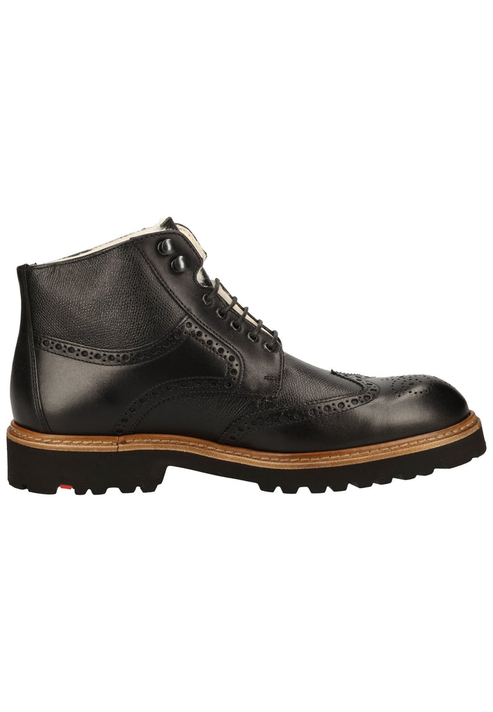 Lloyd Stiefelette Leder Schwarz Warmfutter