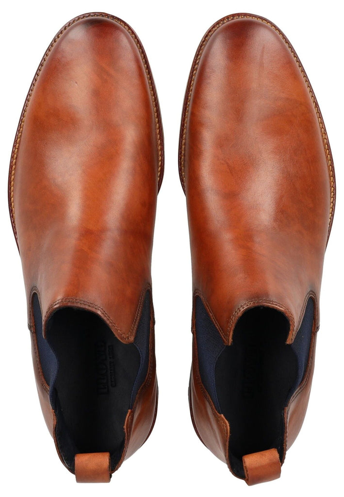 Lloyd Stiefelette Leder/Textil Braun