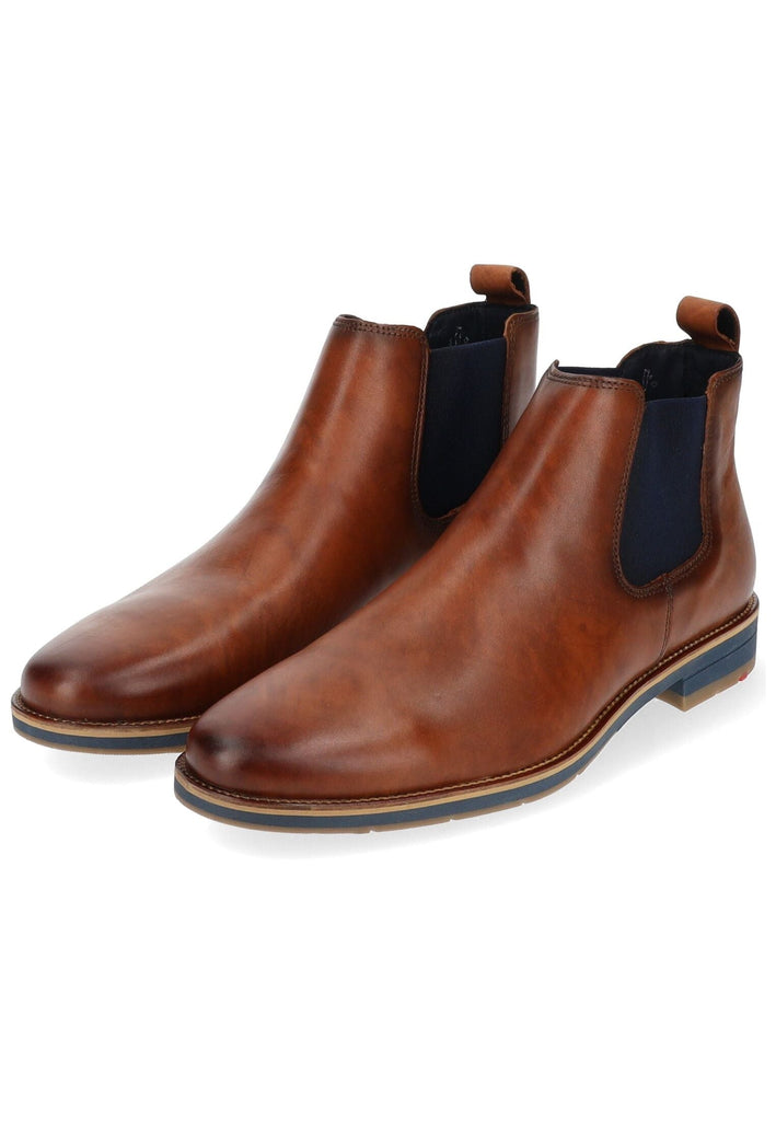 Lloyd Stiefelette Leder/Textil Braun