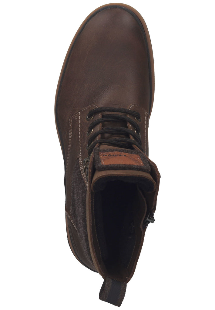 Lloyd Stiefelette Leder/Textil Braun Warmfutter