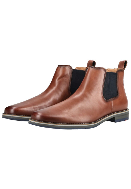Lloyd Stiefelette Leder/Textil Cognac