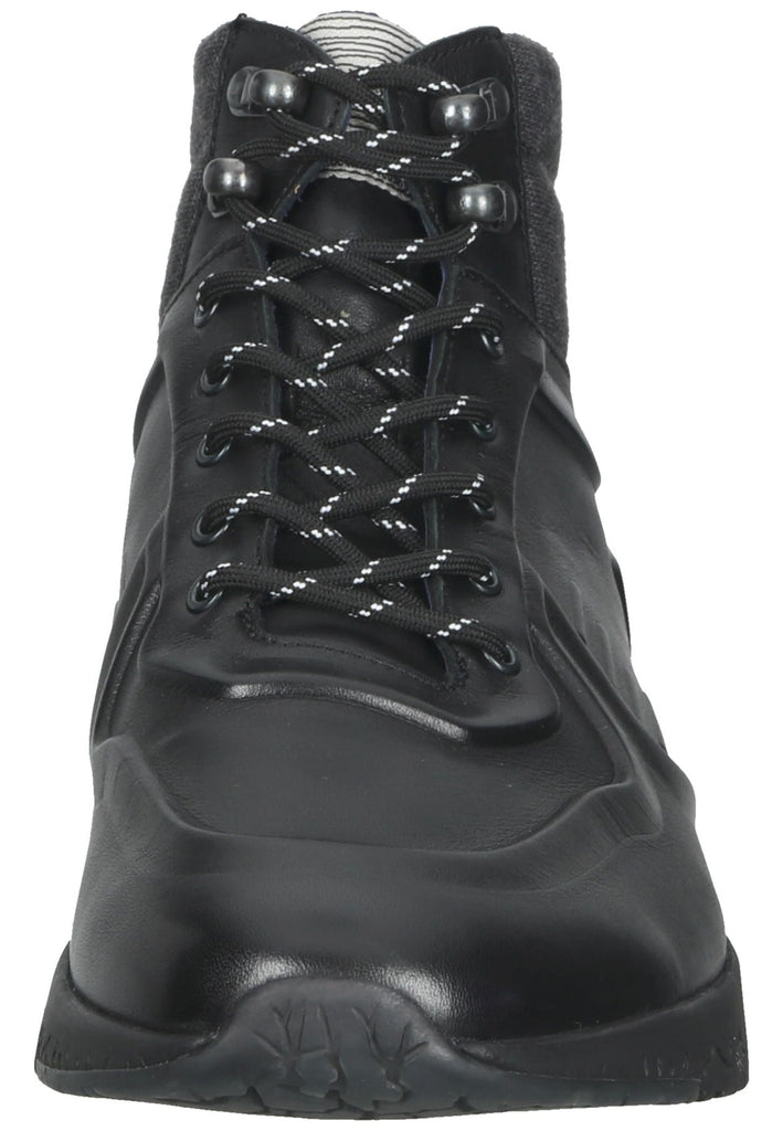 Lloyd Stiefelette Leder/Textil Schwarz