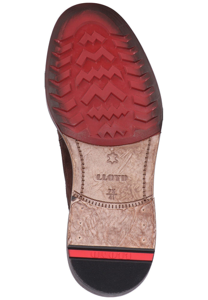 Lloyd Stiefelette Veloursleder Braun