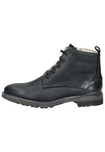 Stiefeletten Lloyd Stiefelette Leder Schwarz/Blau Warmfutter